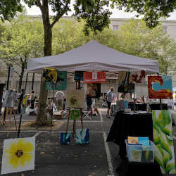 vide atelier d'artistes à Angers place Lafayette