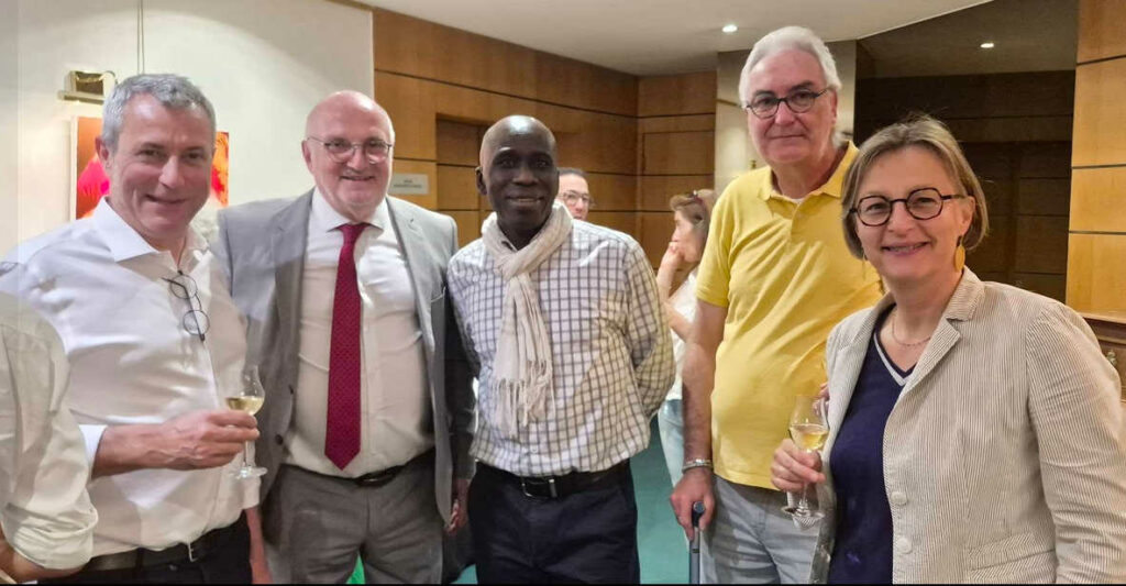 Vernissage de CAPA49 avec les élus d'Angers